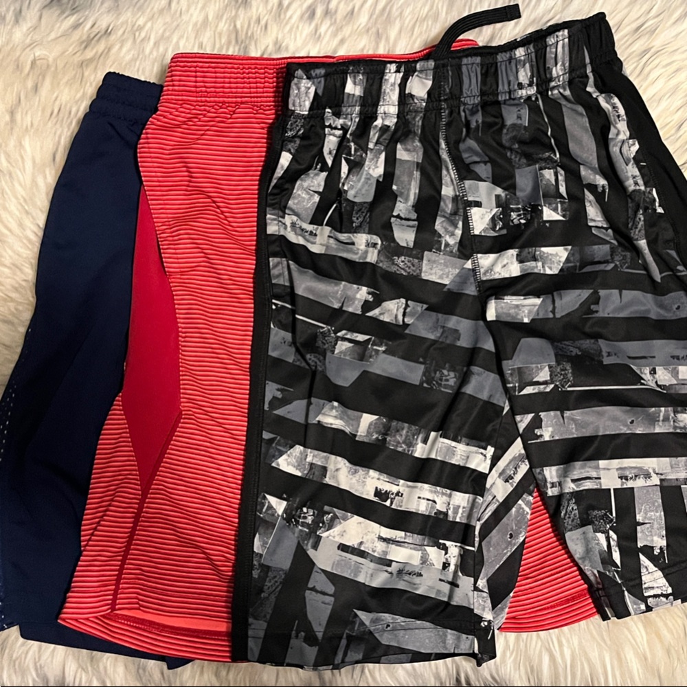 Nike Dri-FIT Black and Gray Shorts